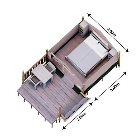 Safaritent Lodge 2 Plus Ruurlo Exterior foto